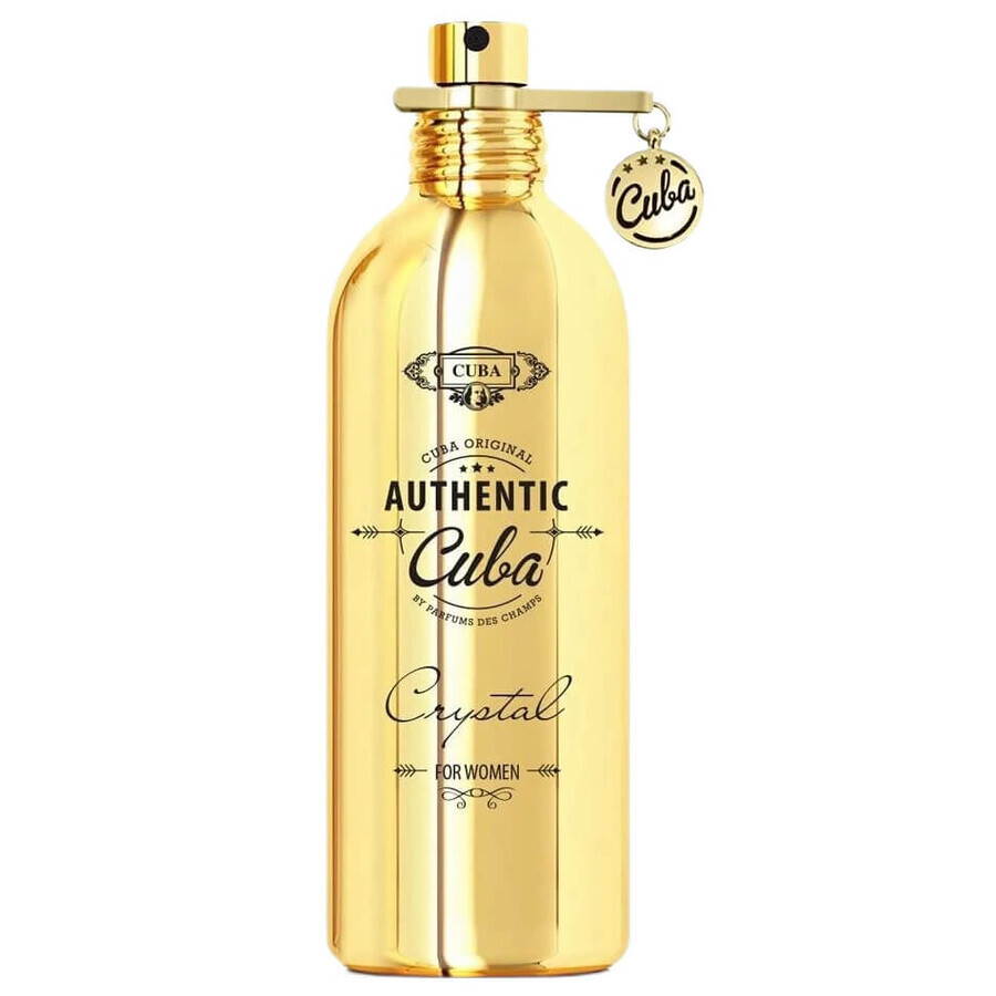 Buy Cuba Original Cuba Authentic Crystal Eau de Parfum, 100 ml. Cuba Original Cuba Authentic Crystal Eau de Parfum, 100 ml.