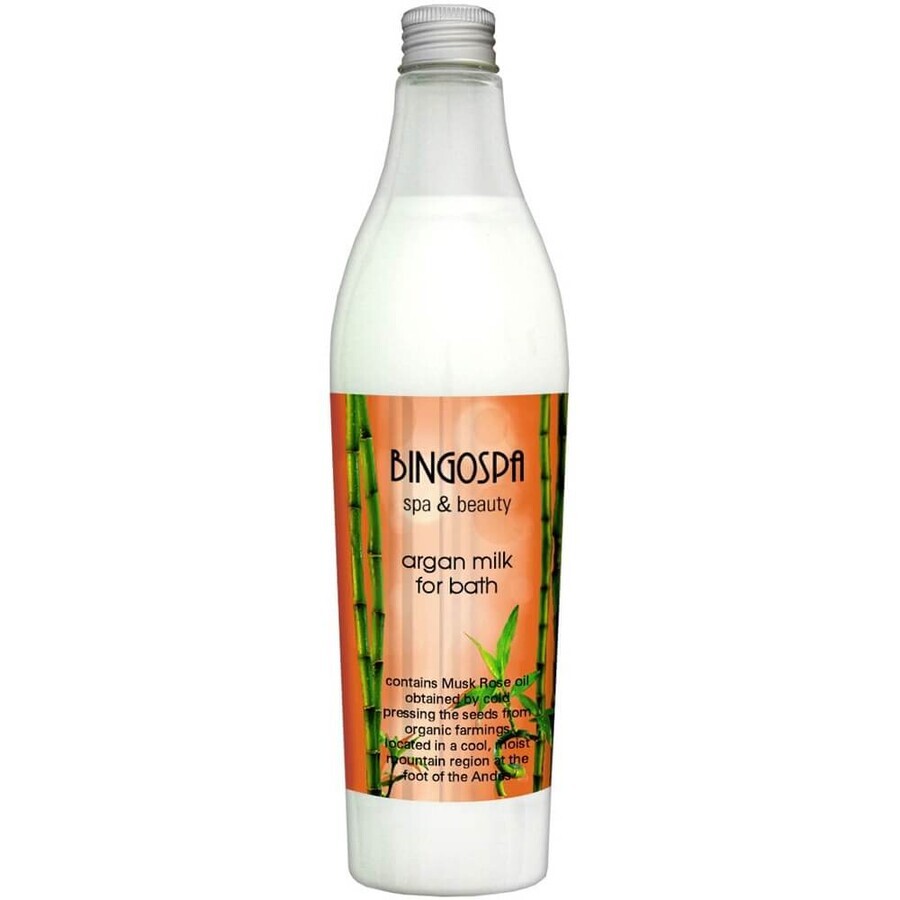 Buy BingoSpa Argan milk for bath with musk rose oil, 400 ml BingoSpa Argan milk for bath with musk rose oil, 400 ml
