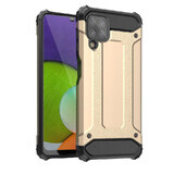 Funda híbrida blindada Hybrid Armor para Samsung Galaxy A22 4G oro