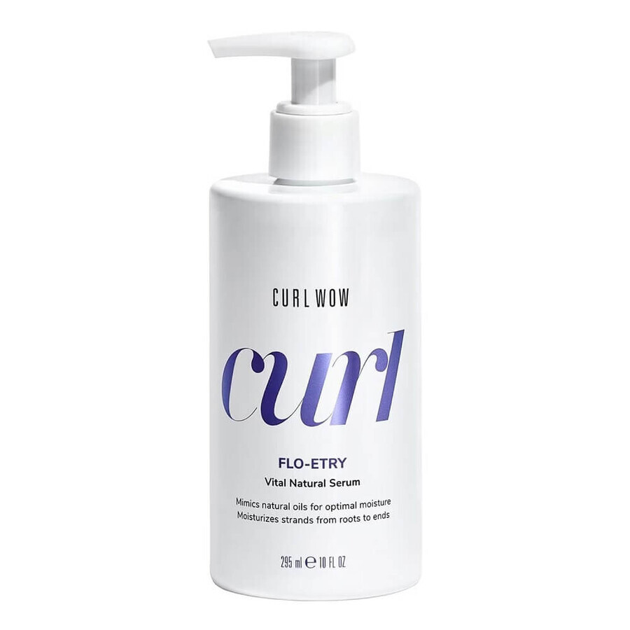 Color Wow Curl Flo-Etry Sérum hydratant pour cheveux bouclés, 295 ml