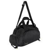 Wozinsky sport sac de călătorie rucsac geantă de mână bagaj 40x20x25 cm pentru avion negru (WSB-B01)