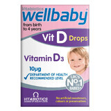 Vitabiotics Wellbaby Vitamina D Gotas, gotas, 30 ml