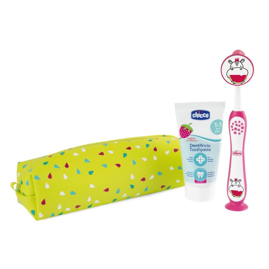 Chicco Always Smiling Hippo Reise-Set