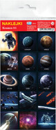Cosmos 01 Aufkleber 4 St&#252;ck