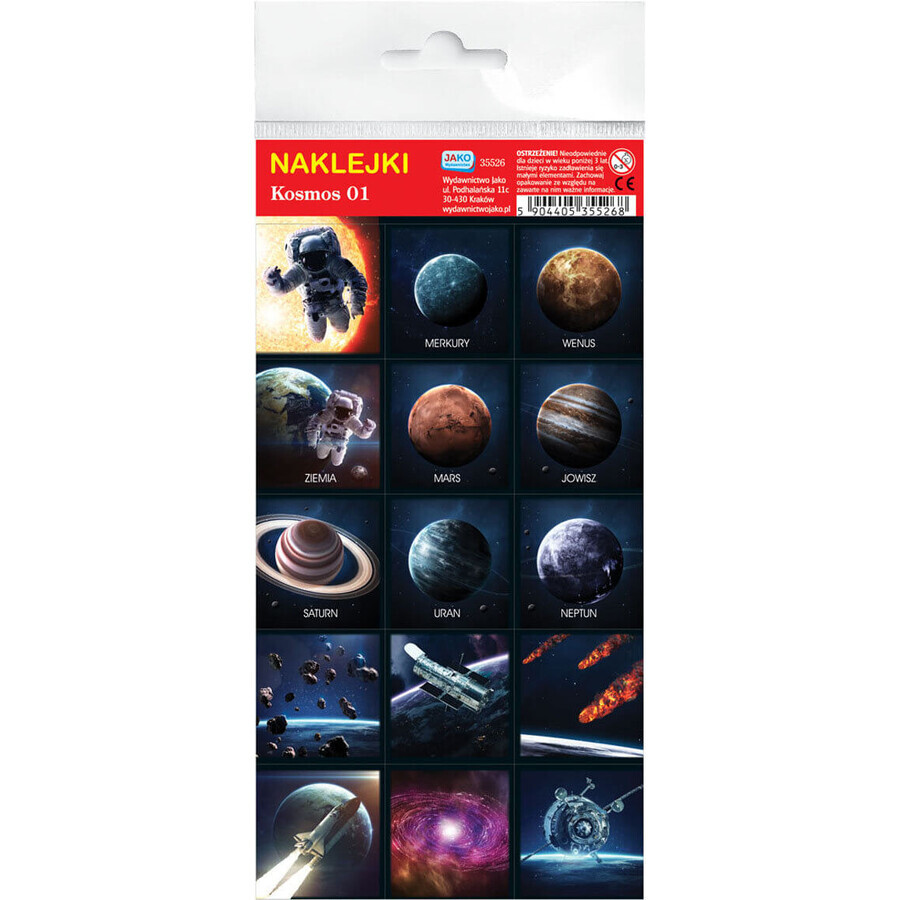 Buy Cosmos 01 Stickers 4 pieces Cosmos 01 Stickers 4 pieces