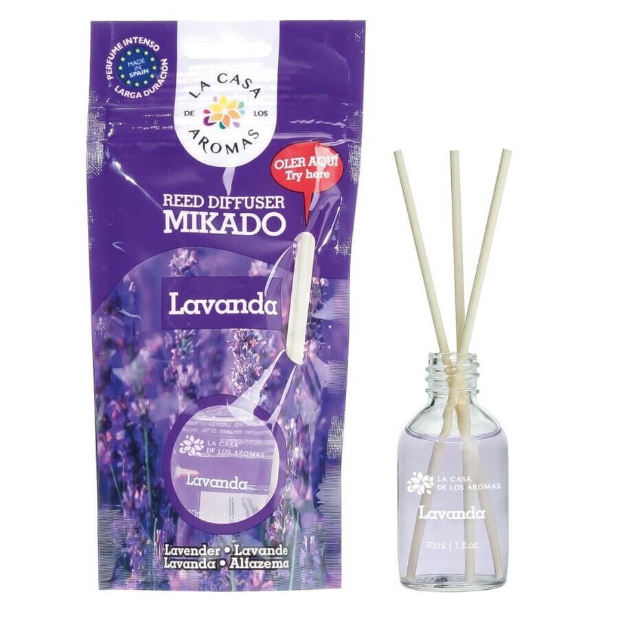 La Casa de los Aromas Fragrance Sticks Lavender, 30ml
