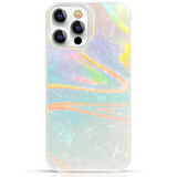 Kingxbar Shell Series luxuriöse elegante Tasche für iPhone 13 Pro perlblau
