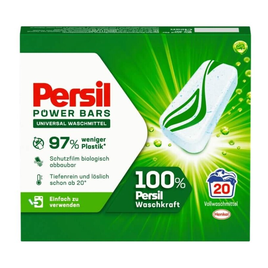 Persil Power Bars All-purpose laundry capsules, 590 g