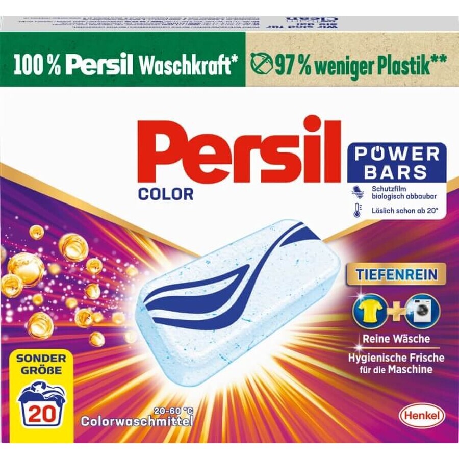 Persil Power Bars Color Washing Capsules, 590 g