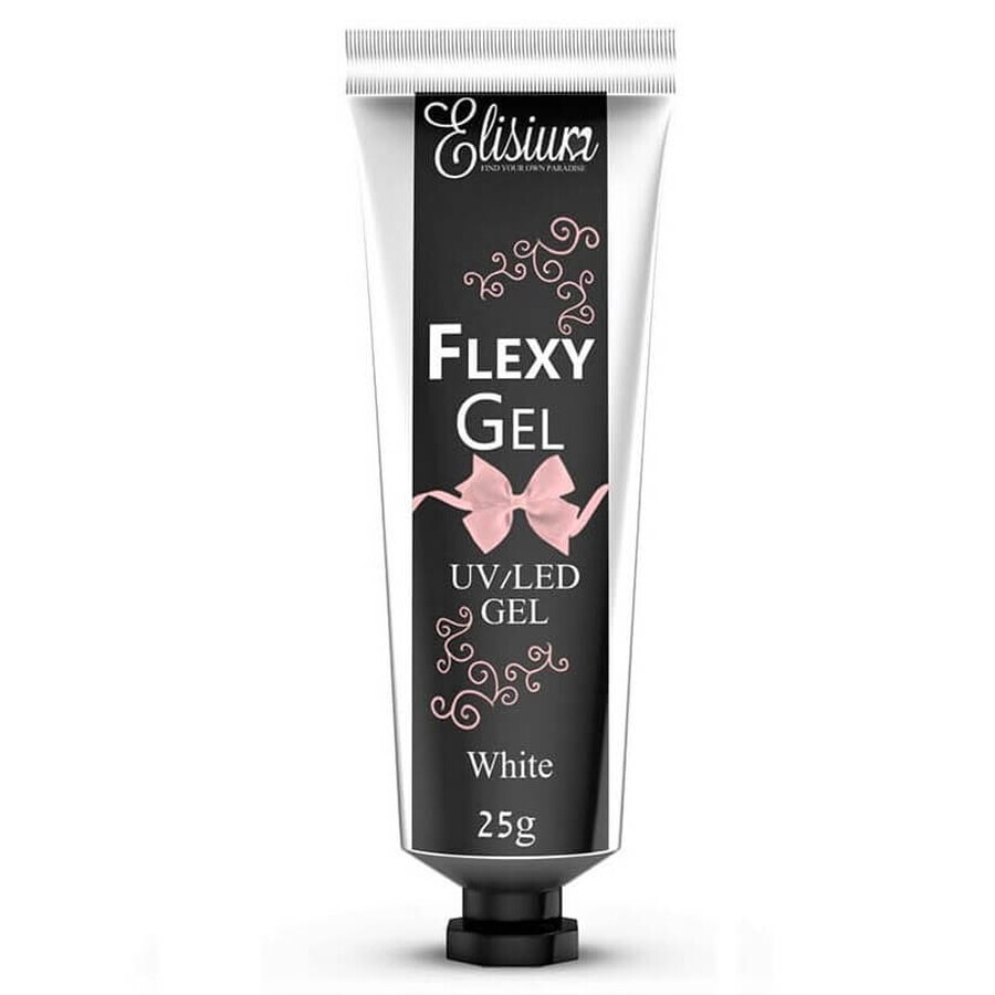 Elisium Nagelverlängerungsgel Weiß, 25 g