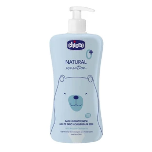 Chicco Natural Sensation wasgel voor lichaam en haar 0m+, 500 ml