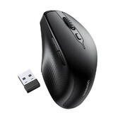Ugreen ergonomische draadloze computermuis zwart (MU101)