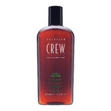 American Crew Tea Tree Shampoo Balsamo e Gel Lavaggio Corpo, 450 ml