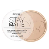 Rimmel Stay Matte Polvos Compactos 005 Beige Seda, 14 g