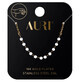 Auri Gold plated link bracelet with beads