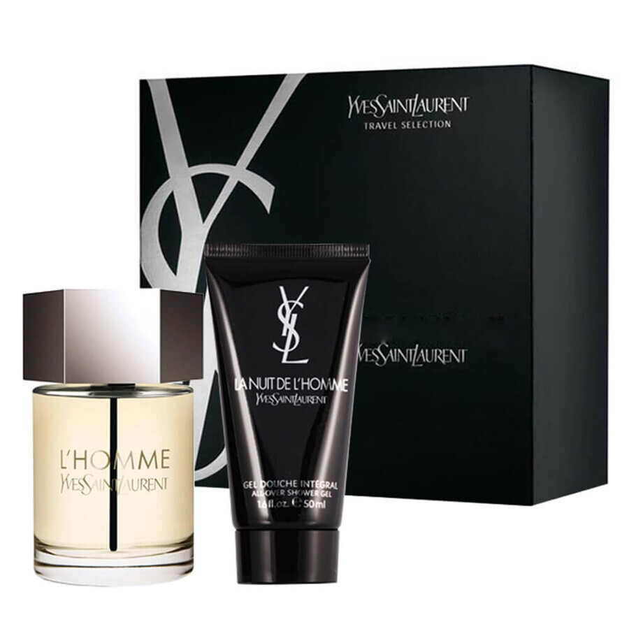 Yves Saint Laurent L Homme Set Eau de Toilette 100 ml + Gel de ducha 50 ml