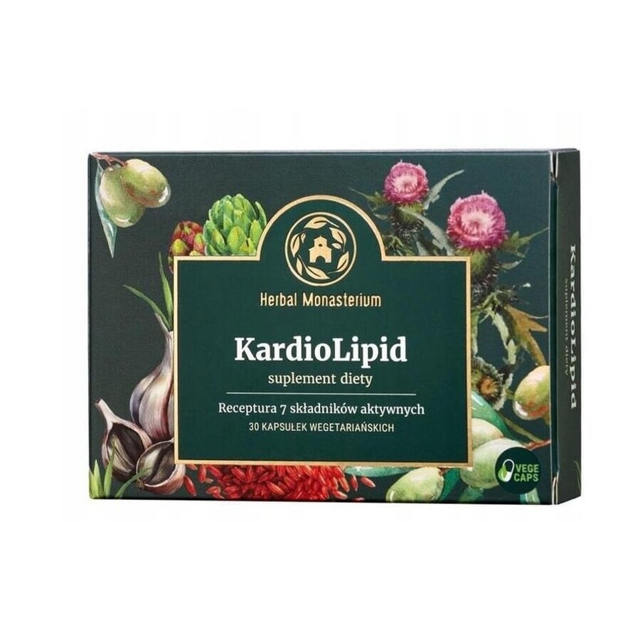 Herbal Monasterium CardioLipid, 30 capsules
