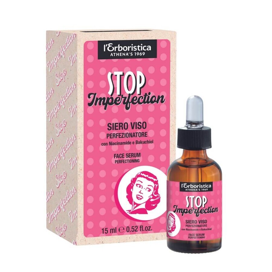 L Erboristica Vintage Stop Imperfection Gesichtsserum, 15 ml