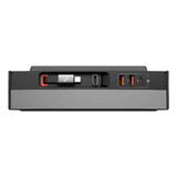 Baseus T-Space Series USB HUB pentru Tesla Model 3 / Y cu cablu USB C integrat de 45W - negru