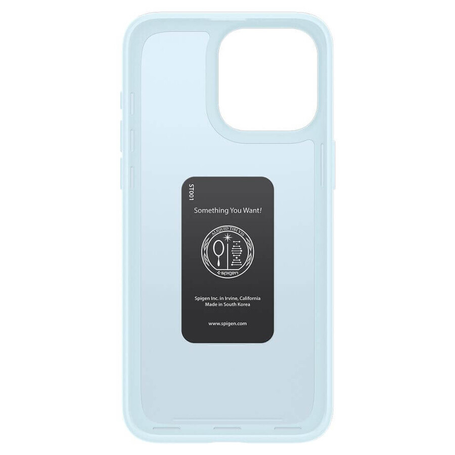 Carcasă Spigen Thin Fit pentru iPhone 15 Pro Max - albastru deschis