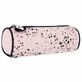 Tuba pencil case 1 zip Dalmatian B amp;W