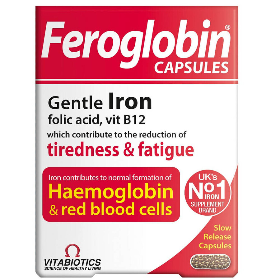 Vitabiotics Feroglobina Capsule, 30 capsule