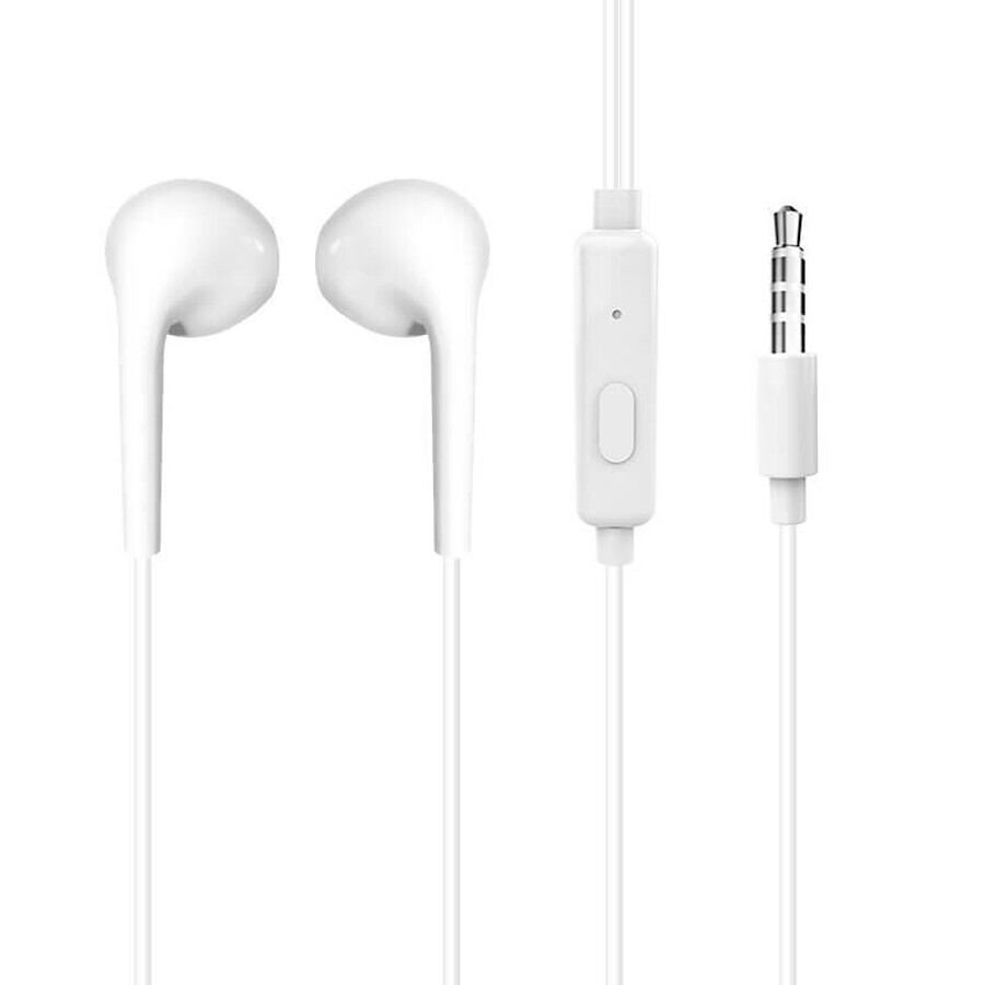 Auriculares Dudao in-ear con cable mini jack 3.5mm blanco (X10S blanco)