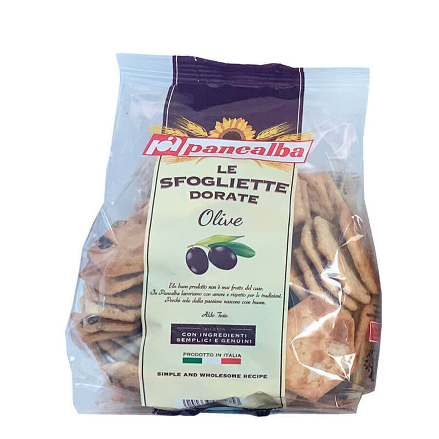 Buy Crackers with olives, 180 gr, Panealba Crackers with olives, 180 gr, Panealba