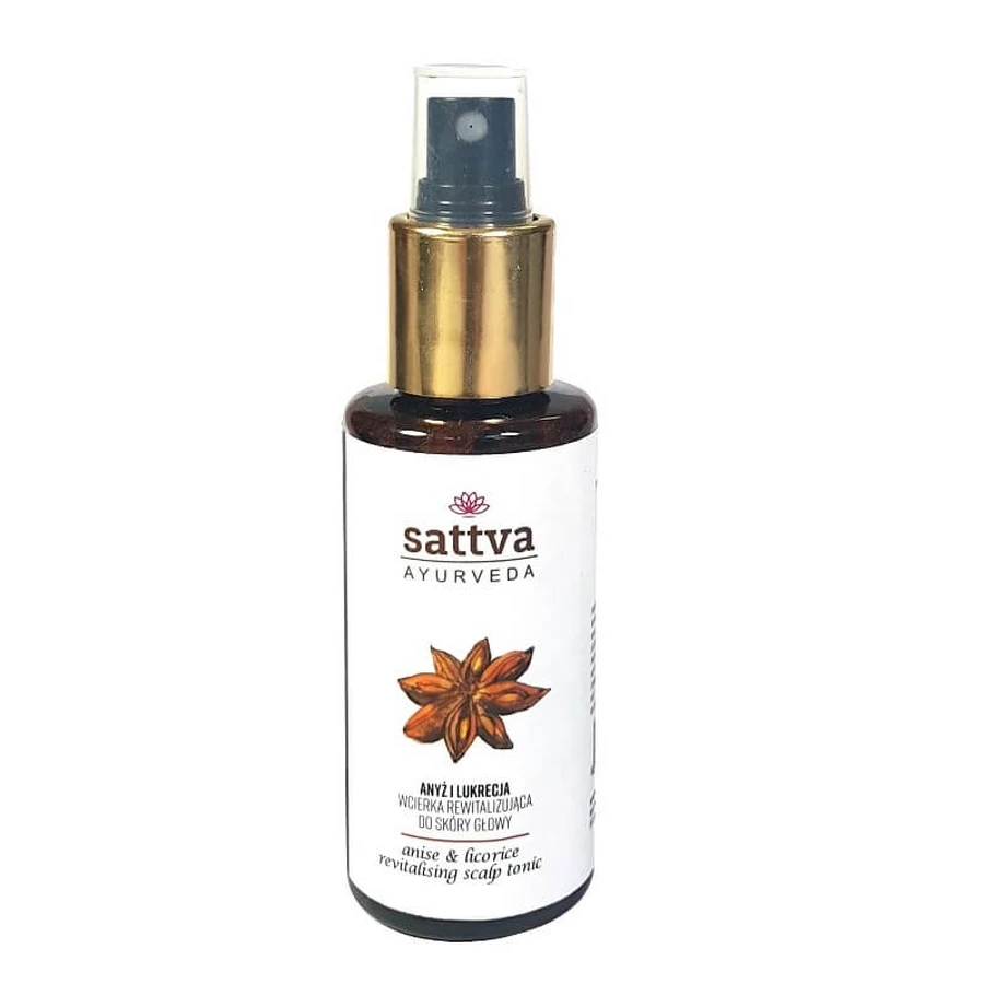 Sattva Impelente Revitalizante Cuero Cabelludo Anís y Regaliz, 100 ml