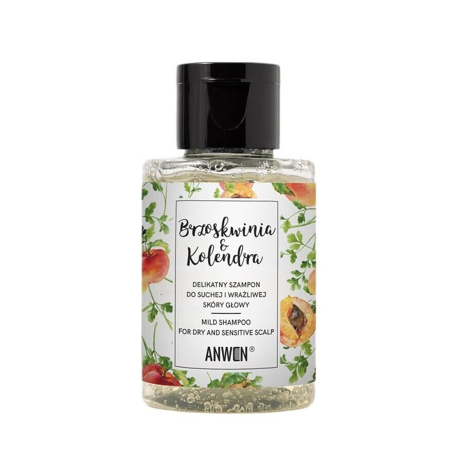 Shop Anwen Shampoo für trockene und empfindliche Kopfhaut Pfirsich amp; Koriander, 50 ml Anwen Shampoo für trockene und empfindliche Kopfhaut Pfirsich amp; Koriander, 50 ml
