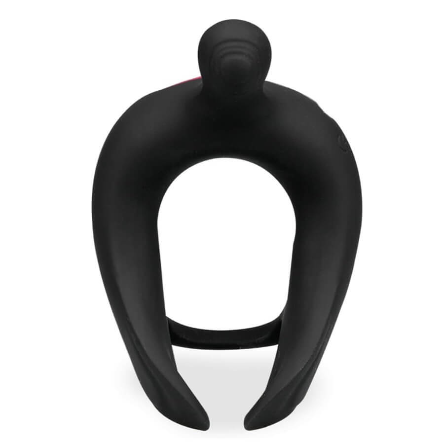 S-Hande Dot Ring Vibrating Penis Ring Black