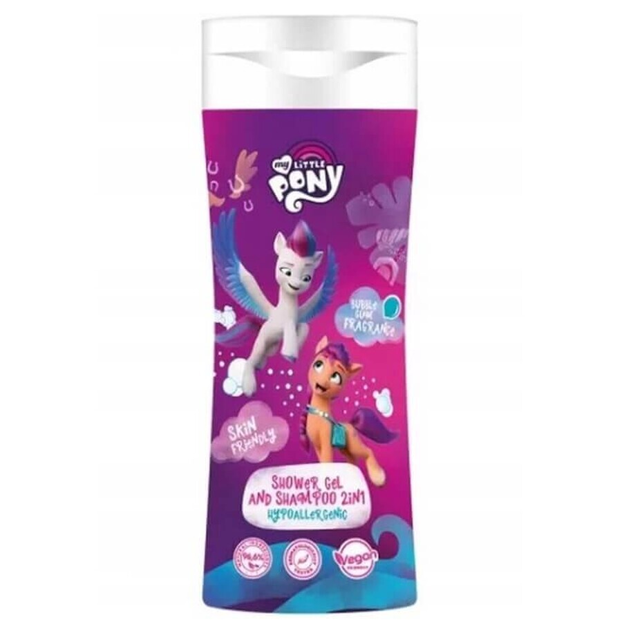 My Little Pony 2-in-1 Douchegel Ballon Gum, 300 ml
