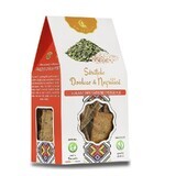Vegane Cracker mit Kürbis und Brownies, 125 gr, Hiper Ambrosia
