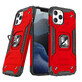 Wozinsky Ring Armor armored hybrid case cover + magnetic holder iPhone 13 Pro red
