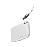 Baseus T2 keychain mini wireless locator for keys and other items white (ZLFDQT2-02)