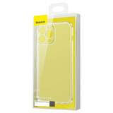 Baseus Frosted Glass Case iPhone 13 Pro rigid case with gel frame black (ARWS001001)