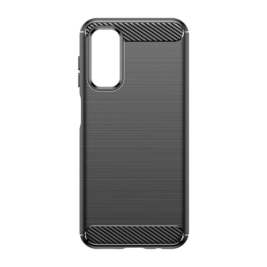 Carcasă flexibilă cu model de carbon pentru Samsung Galaxy M14 Carbon Case - negru