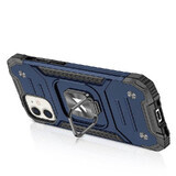 Wozinsky Ring Armor iPhone 14 Plus gepantserd hoesje magnetische houder ring blauw