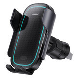 Baseus Milky Way Pro Series car mount BS-CM023 for windshield with 15W inductive charger - black.