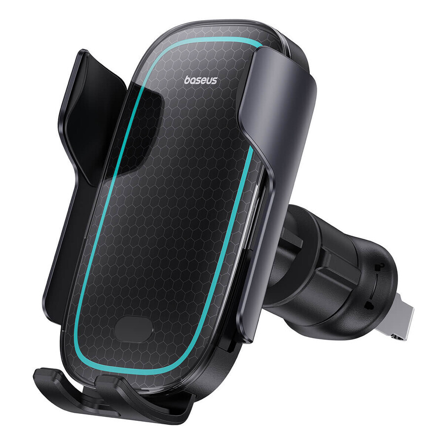 Soporte para coche Baseus Milky Way Pro Series BS-CM023 para parabrisas con cargador inductivo de 15 W - negro