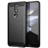 Carbon Case carcasă flexibilă Nokia 2.4 negru