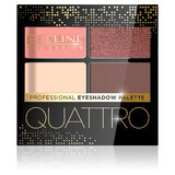 Eveline Cosmetics Quattro Professional paletă de farduri de ochi 06, 3.2 g