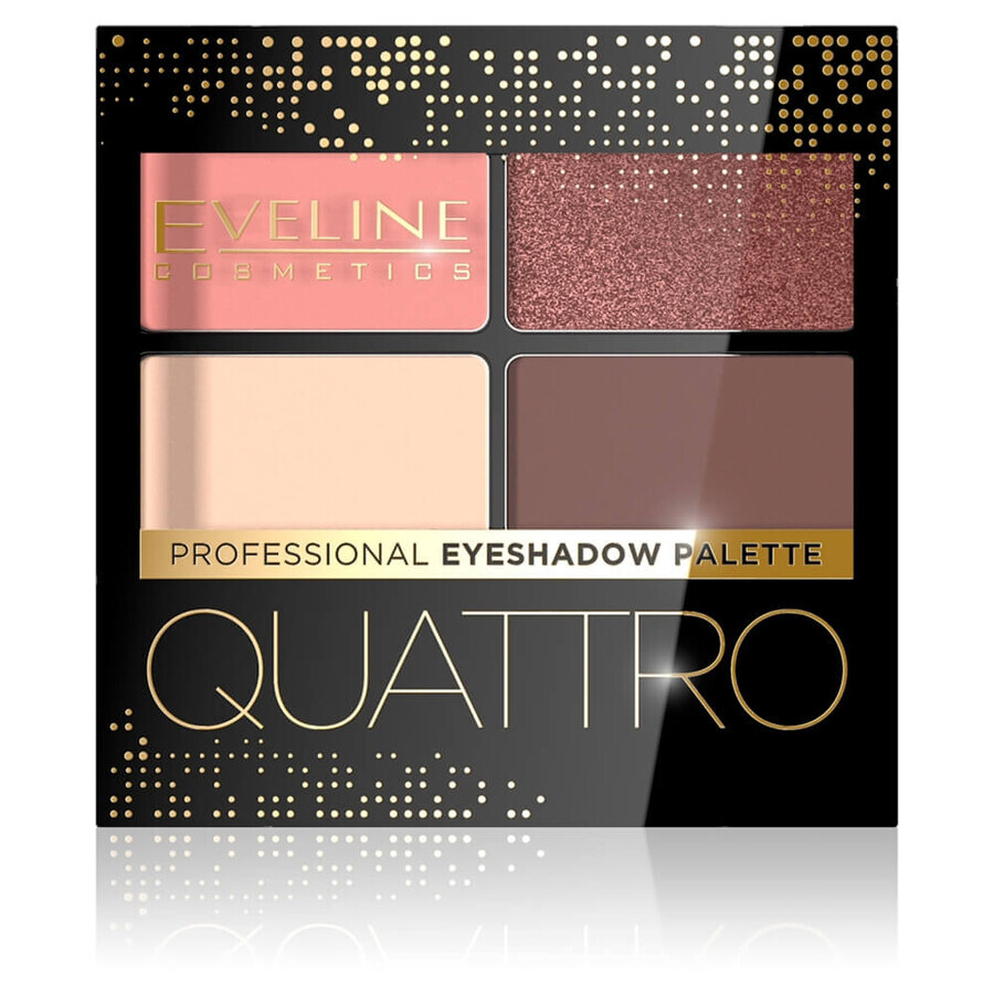 Comprar Paleta de sombras de ojos Eveline Cosmetics Quattro Professional 06, 3,2 g Paleta de sombras de ojos Eveline Cosmetics Quattro Professional 06, 3,2 g