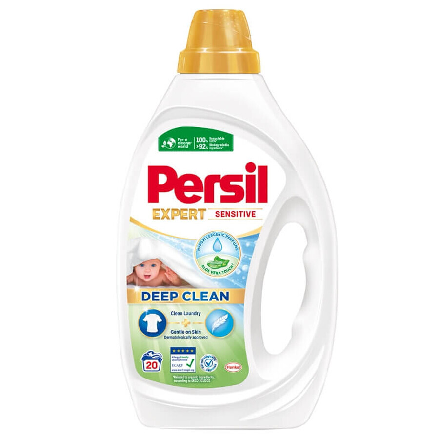 Persil Deep Clean Expert Sensitive White Washing Gel, 900 ml