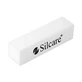 Silcare Abrasive Block H04 White Buffer 100/100