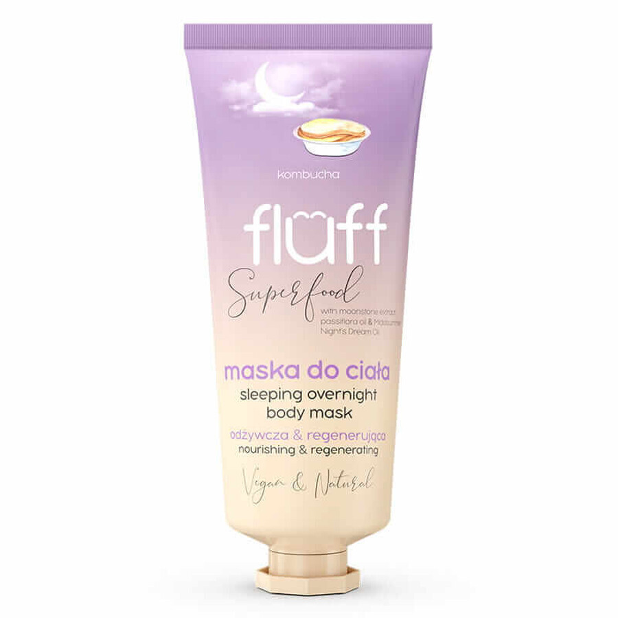 Fluff Superfood Kombucha Lichaamsmasker, 150 ml