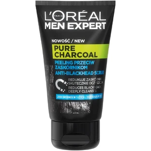 L oreal Men Expert Anti-Blackhead Peeling Pure Power Charcoal, 100 ml
