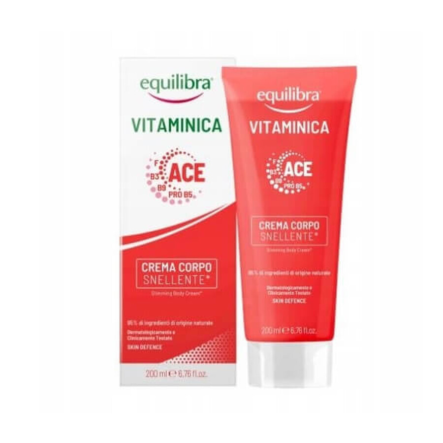 Equilibra Vitaminica Slimming Body Cream, 200 ml