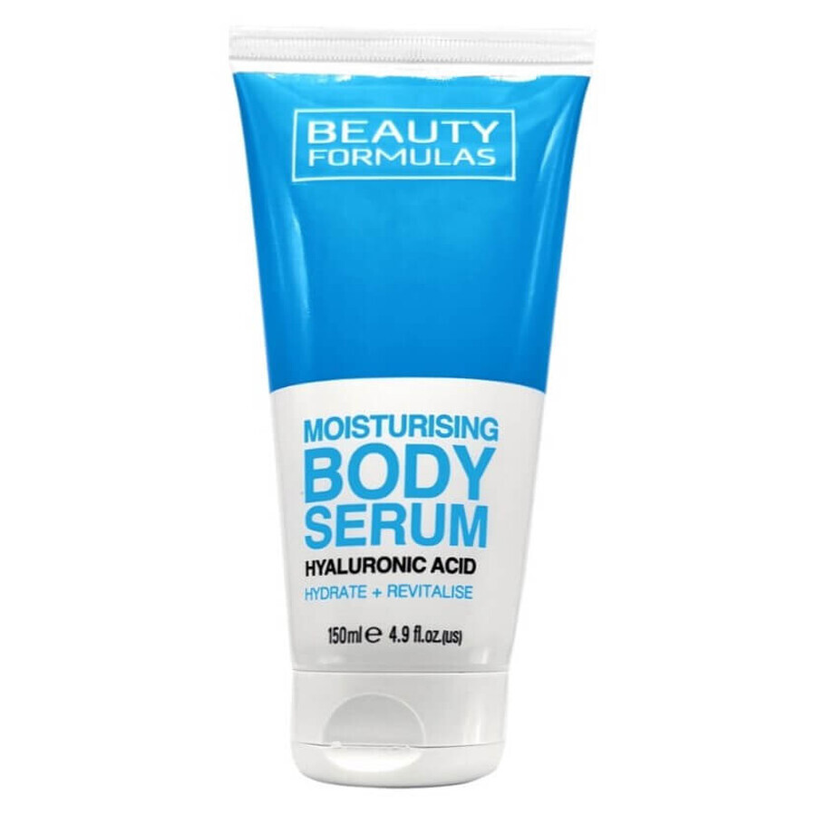 Beauty Formulas Moisturizing body serum with hyaluronic acid, 150 ml