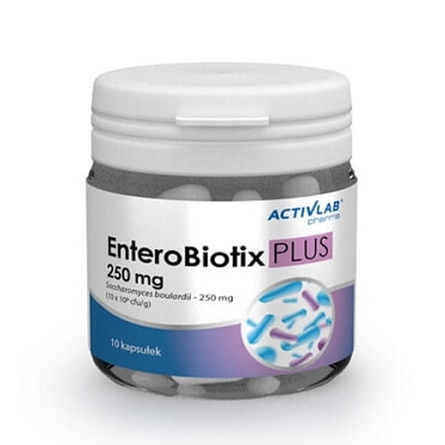 EnteroBiotix Plus, 10 capsules